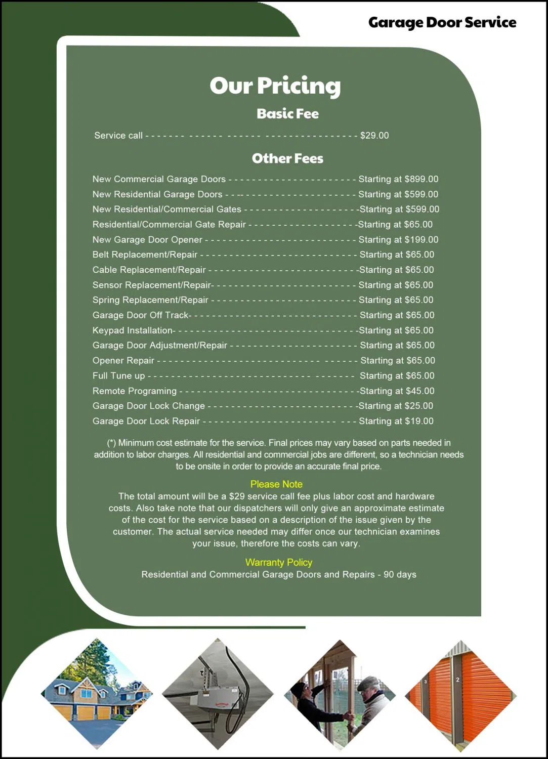 Metro Garage Doors Stoneham, MA 781-527-5330